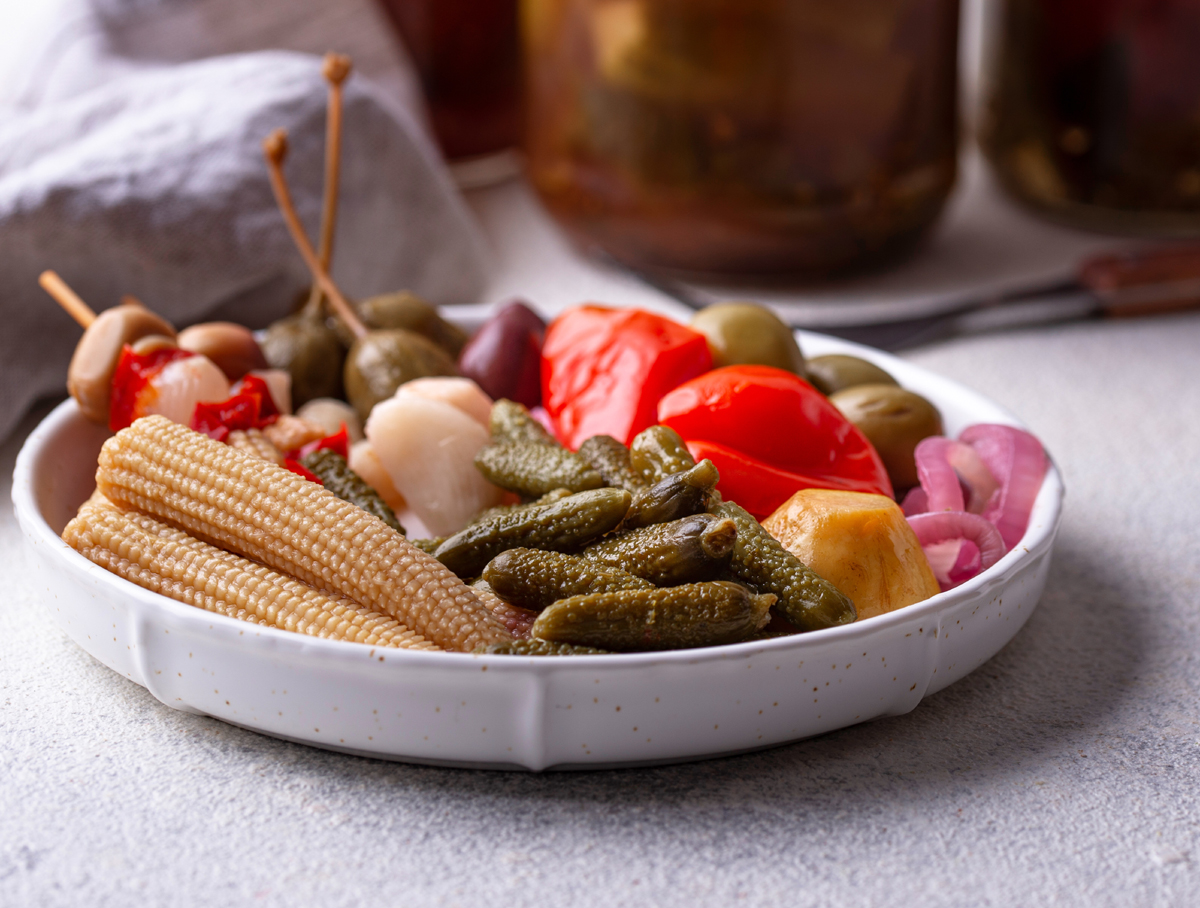 Condiments charcuterie