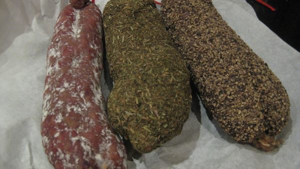 Conservation saucisson sec