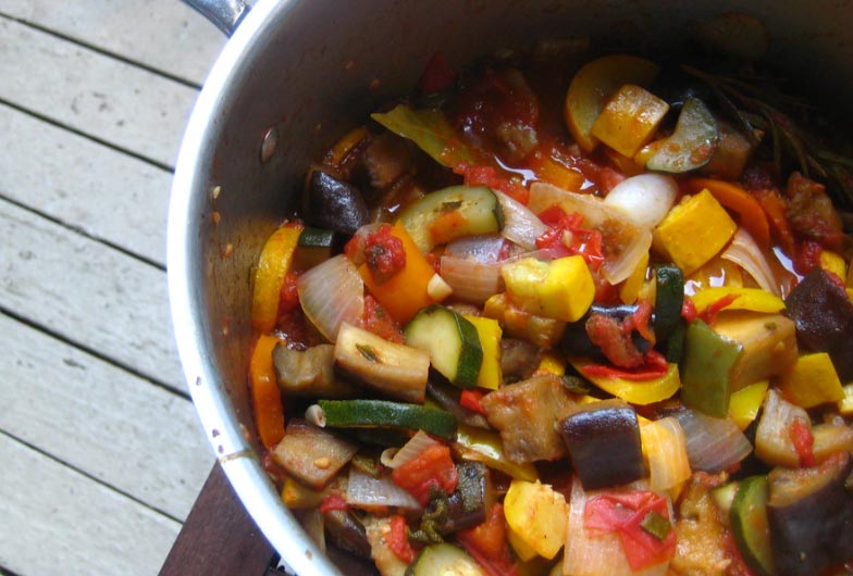 Légumes ratatouille