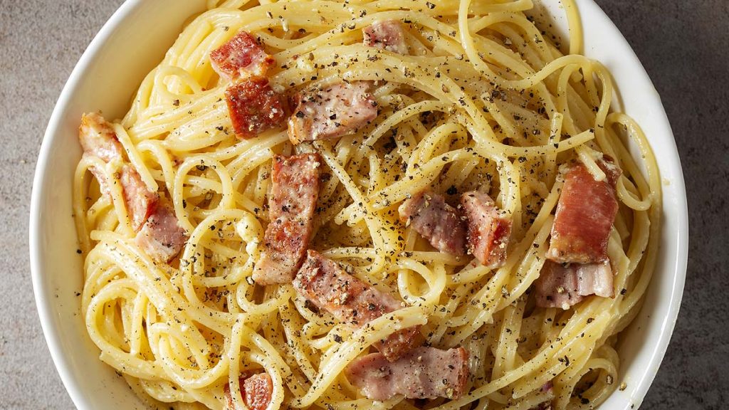 Spaghetti carbonara