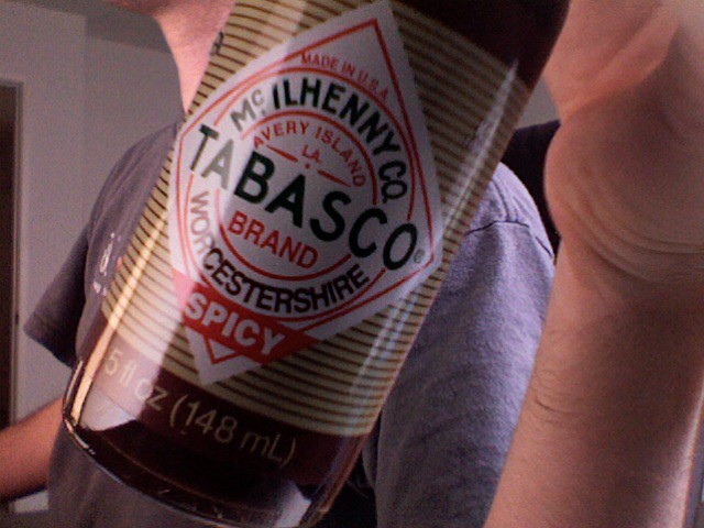 Tabasco Worcester sauce