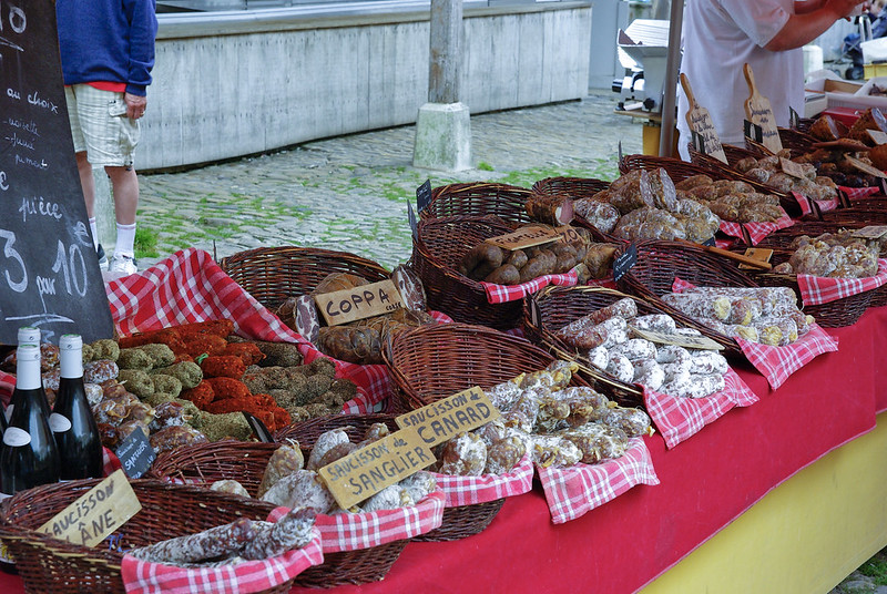 Charcuterie et vente de saucisson d'âne